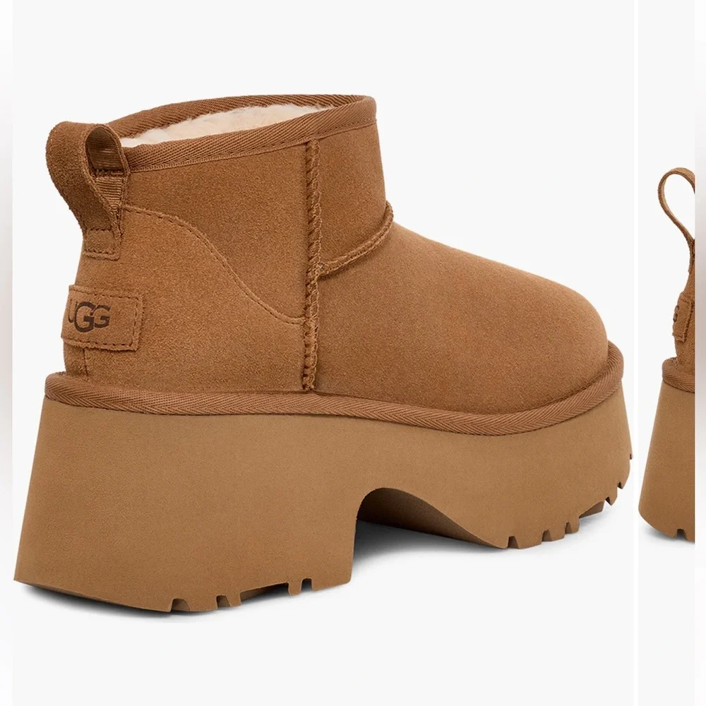 UGG 🔥 Classic ultra mini New Heights Platform Boot